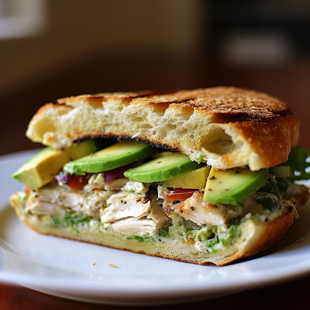 Crispy Chicken & Avocado sandwich